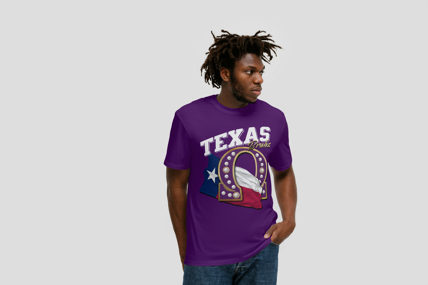 BRUHZ REP YOUR STATE DESIGN CUSTOMIZED WITH STATE OF CHOICE (PLEASE LIST THE STATE THAT YOU WOULD LIKE IN THE ORDER NOTE BOX ON THE CHECKOUT PAGE) DESIGN BY WAYMAKER DESIGNS INC.