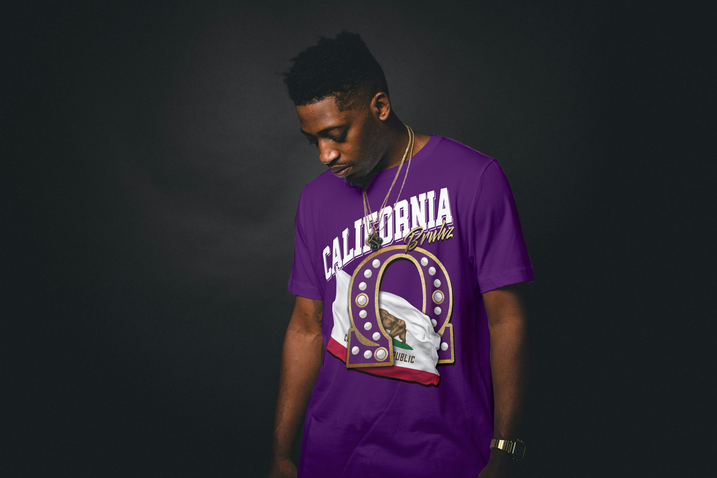 BRUHZ REP YOUR STATE DESIGN CUSTOMIZED WITH STATE OF CHOICE (PLEASE LIST THE STATE THAT YOU WOULD LIKE IN THE ORDER NOTE BOX ON THE CHECKOUT PAGE) DESIGN BY WAYMAKER DESIGNS INC.