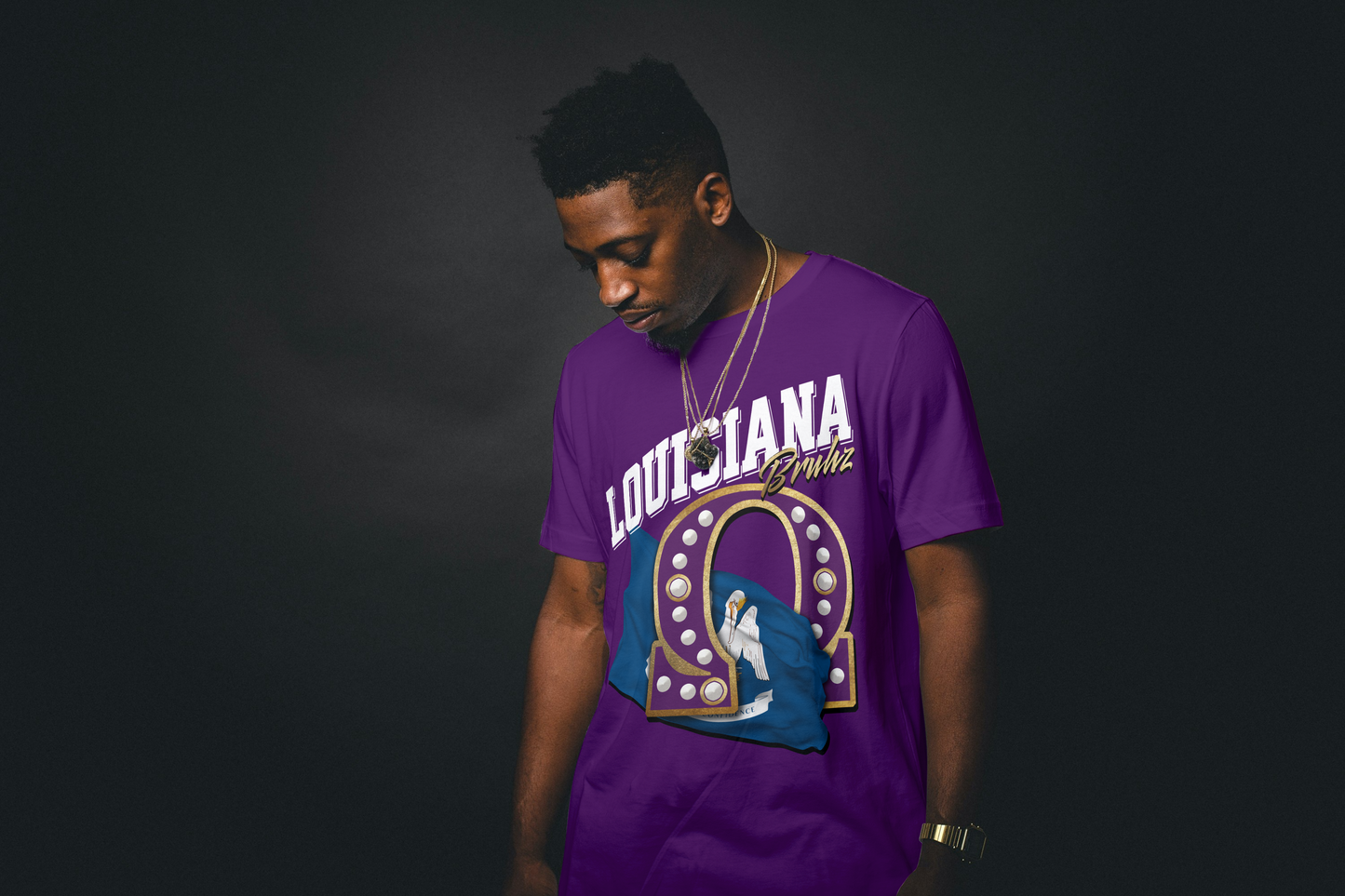 BRUHZ REP YOUR STATE DESIGN CUSTOMIZED WITH STATE OF CHOICE (PLEASE LIST THE STATE THAT YOU WOULD LIKE IN THE ORDER NOTE BOX ON THE CHECKOUT PAGE) DESIGN BY WAYMAKER DESIGNS INC.