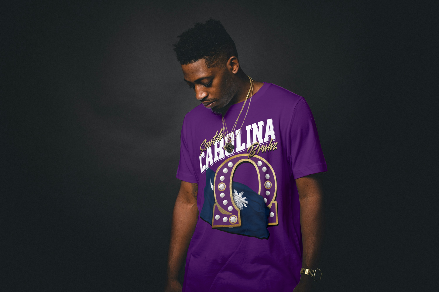 BRUHZ REP YOUR STATE DESIGN CUSTOMIZED WITH STATE OF CHOICE (PLEASE LIST THE STATE THAT YOU WOULD LIKE IN THE ORDER NOTE BOX ON THE CHECKOUT PAGE) DESIGN BY WAYMAKER DESIGNS INC.