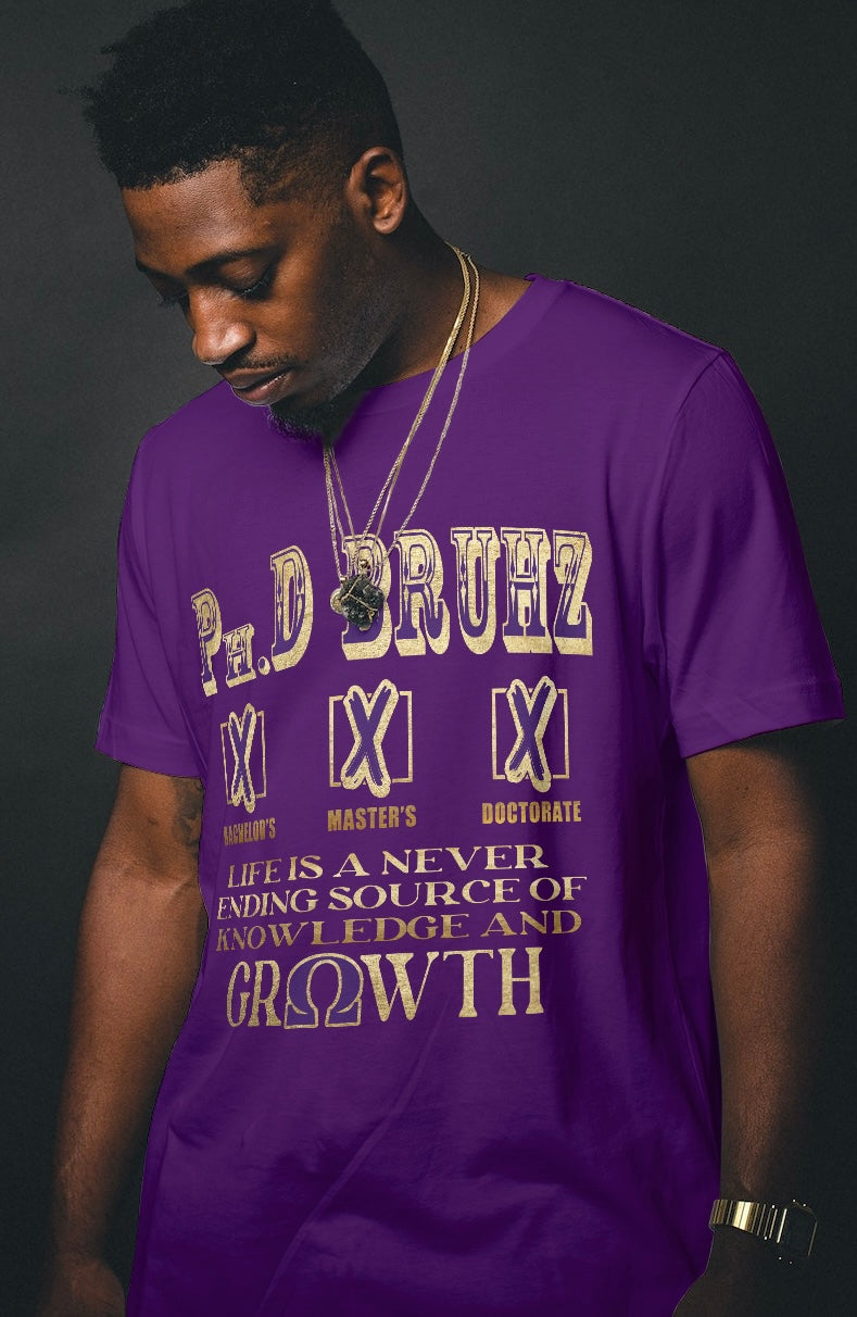 Omega Psi Phi Ph. D Bruhz design by Waymaker image 0