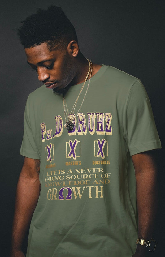 Omega Psi Phi Ph. D Bruhz design by Waymaker image 1