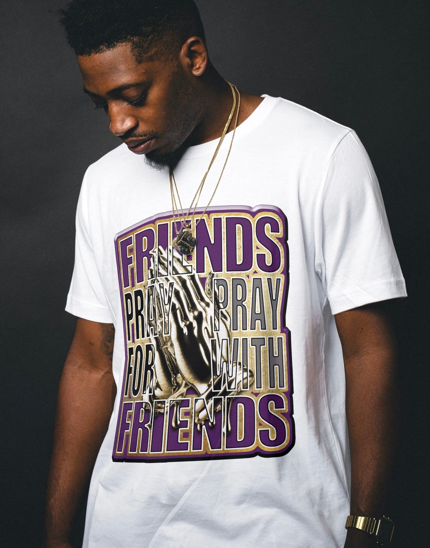 Friends Pray For Friends by Waymaker Designs Inc.