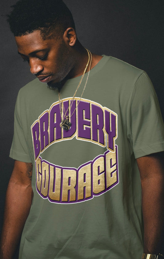 Bravery Over Courage Design by Waymaker Designs Inc.