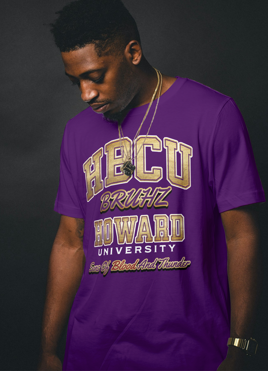 HBCU BRUHZ CUSTOMIZED (PLEASE LIST THE HBCU SCHOOL NAME THAT YOU WOULD LIKE IN THE ORDER NOTE BOX ON THE CHECKOUT PAGE)  DESIGN BY WAYMAKER DESIGNS INC.