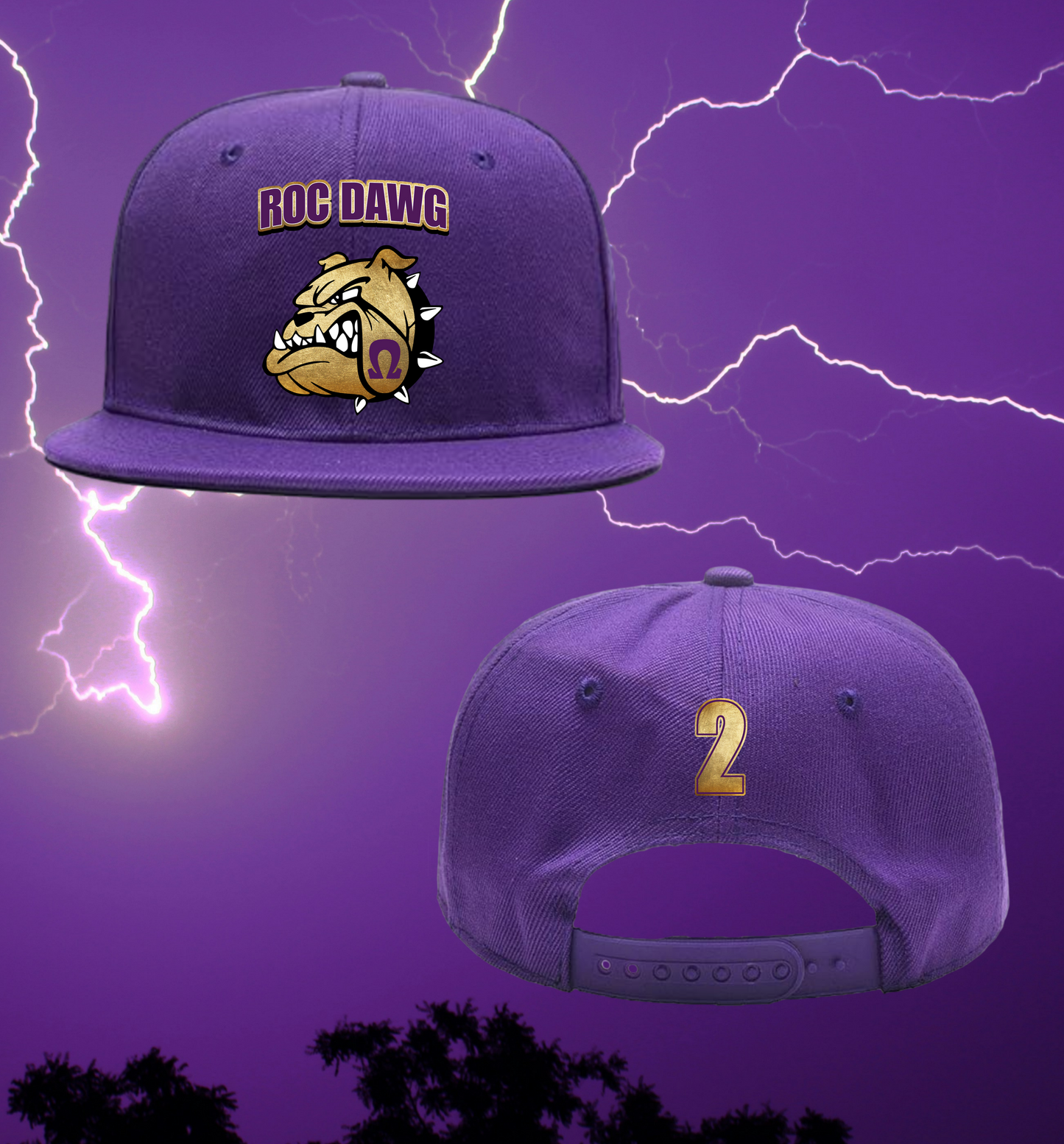Tenacity Hat - Personalized with your line name and line number - please list line name and number in the order note box on the checkout page. - List name exactly as you would like it printed.