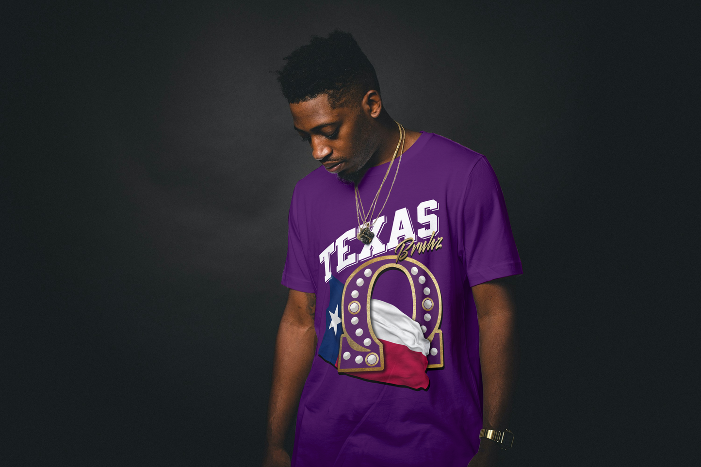 BRUHZ REP YOUR STATE DESIGN CUSTOMIZED WITH STATE OF CHOICE (PLEASE LIST THE STATE THAT YOU WOULD LIKE IN THE ORDER NOTE BOX ON THE CHECKOUT PAGE)  DESIGN BY WAYMAKER DESIGNS INC.